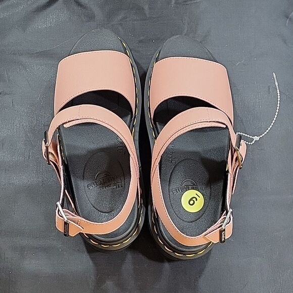 BRAND NEW DR MARTENS VOSS II ATHENA LEATHER STRAP PLATFORM SANDALS - Picture 8 of 16